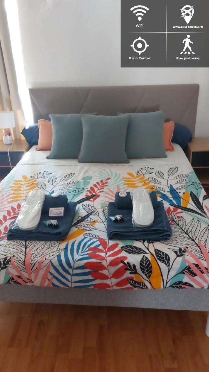 **** Very Central Ajaccio 36 Rue Fesch, Cosy Flat In City Center Pedestrian Street, Up To 4 People **** 외부 사진